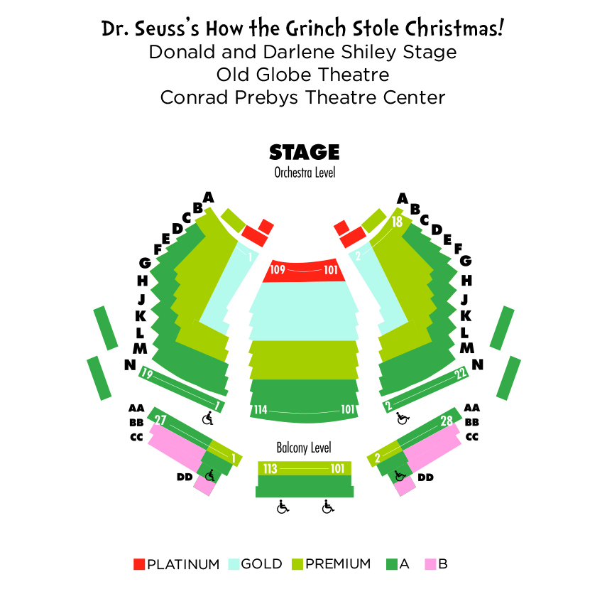 The Show Seating Chart
