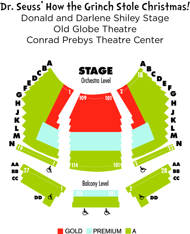 Perelman Theater Seating Chart
