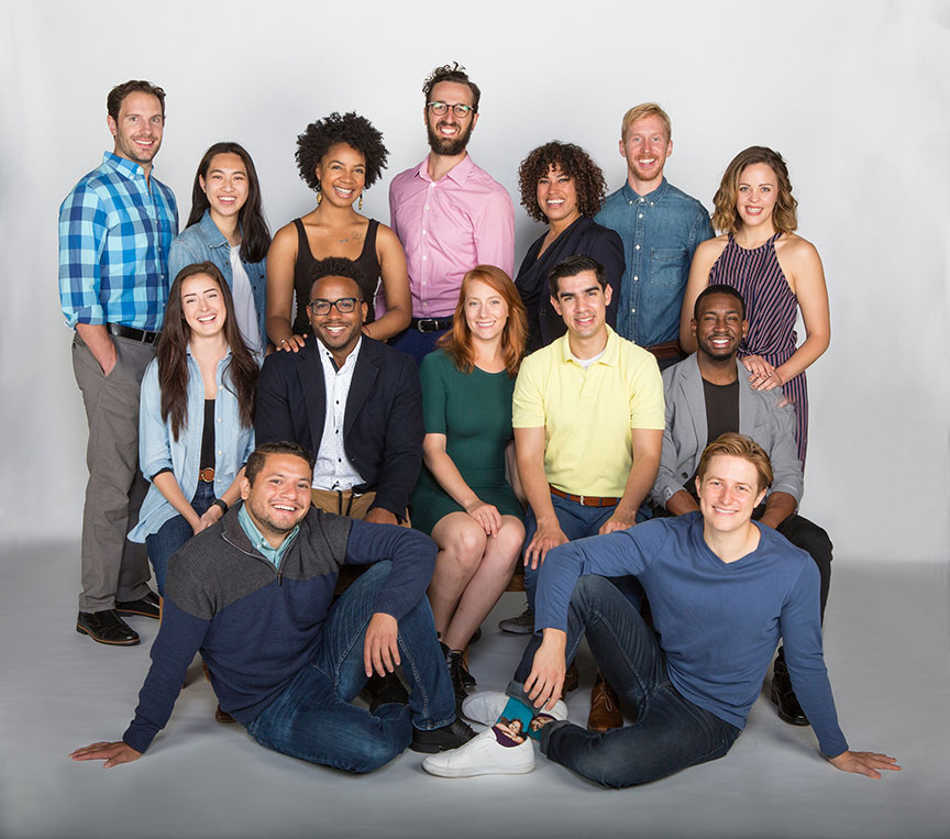 The MFA classes of the 2017-2018 Summer Shakespeare Festival. The Tempest, by William Shakespeare, running June 17 – July 22, 2018 at The Old Globe. Photo by Jim Cox.