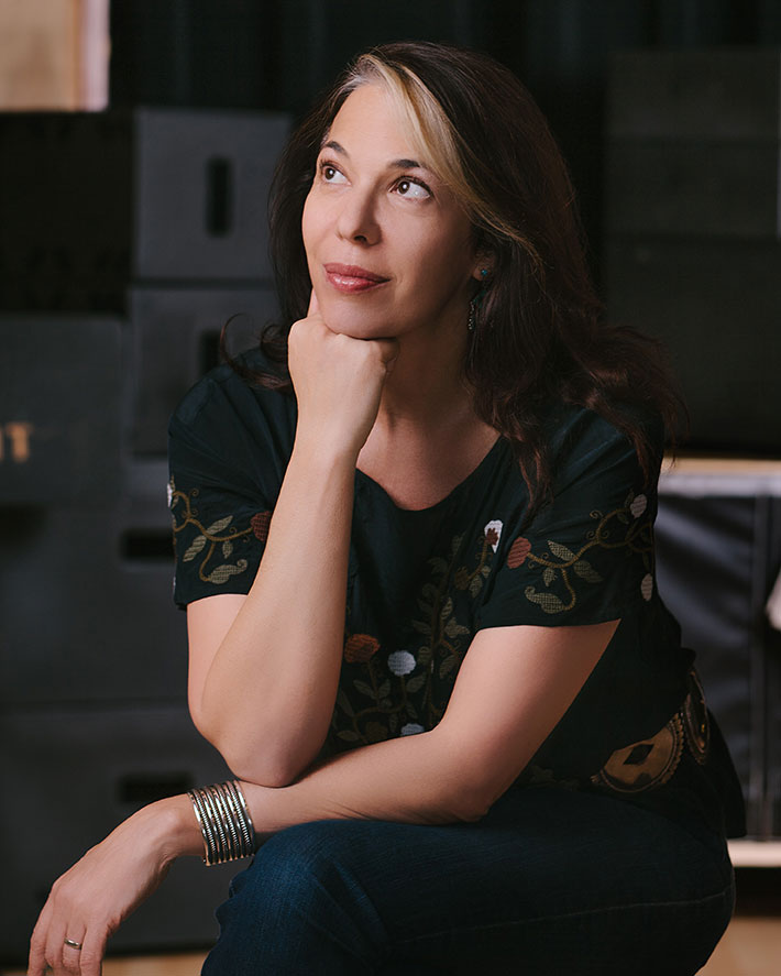 Co-playwright Melinda Lopez.