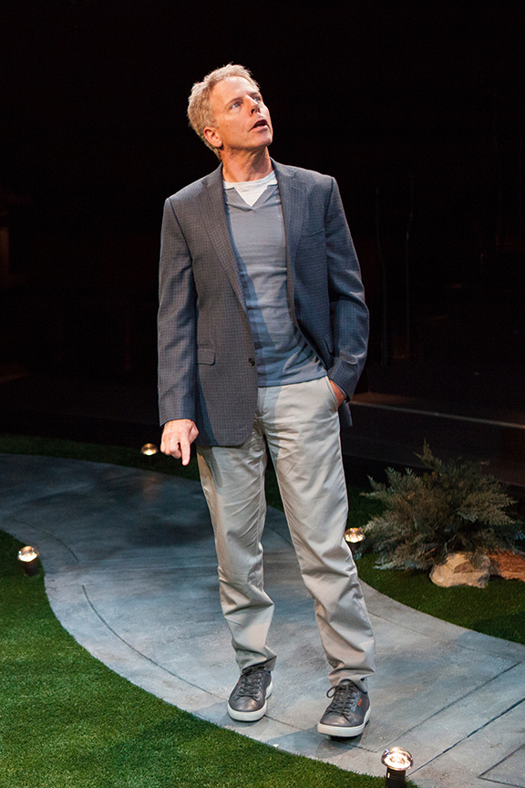 Greg Germann appears as Norm in the world premiere of Steve Martin's Meteor Shower, an adult comedy, directed by Edelstein, July 30 - Sept. 18, 2016 at The Old Globe. Photo by Jim Cox.