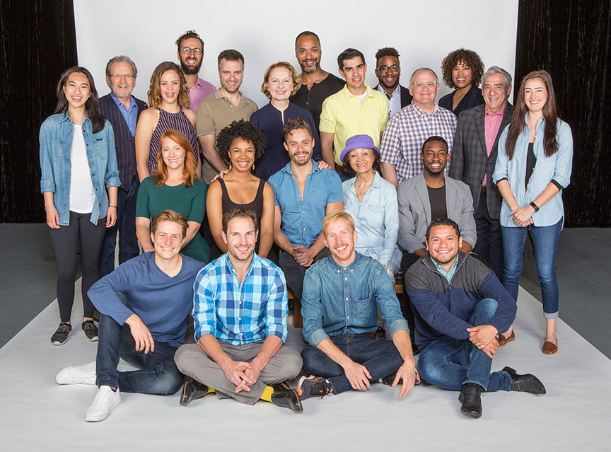 The cast of The Tempest, by William Shakespeare, running June 17 – July 22, 2018 at The Old Globe. Photo by Jim Cox.