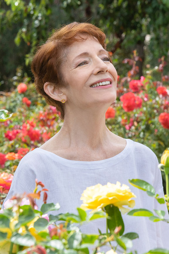 Carmen Roman appears as Older Anuncia in The Gardens of Anuncia. Photo by Jim Cox.