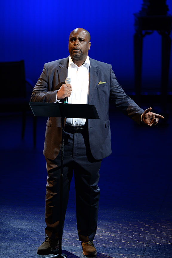 J. Bernard Calloway joined a constellation of luminaries to perform in Shakespeare in America