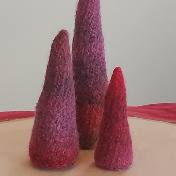 Felted Trees