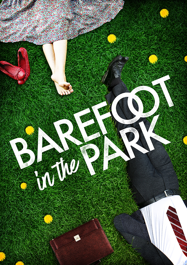 Barefoot in the Park, by Neil Simon, runs July 28 - August 26, 2018 at The Old Globe. Artwork courtesy of The Old Globe.