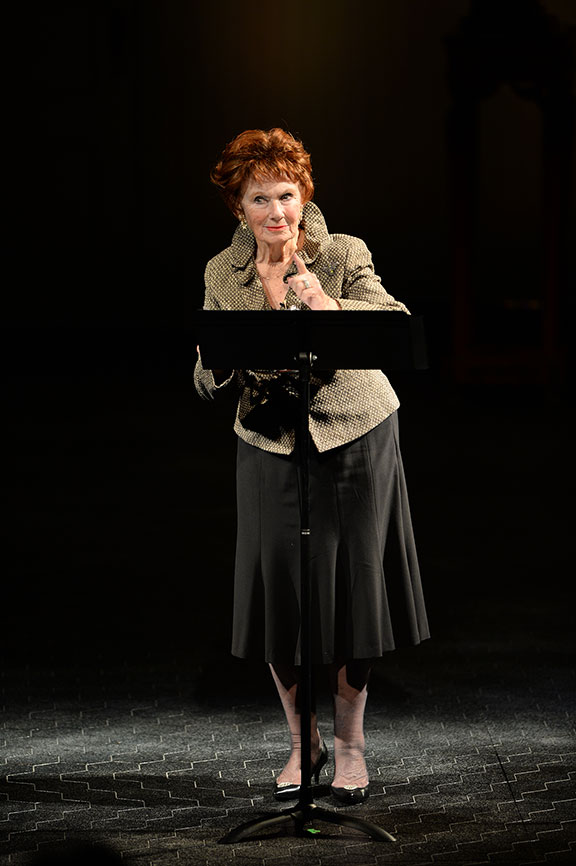 Old Globe Associate Artist Marion Ross joined a constellation of luminaries to perform in Shakespeare in America