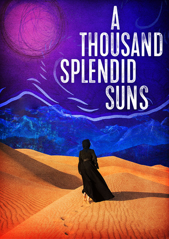 A Thousand Splendid Suns, written by Ursula Rani Sarma, book by Khaled Hosseini, directed by Carey Perloff, and co-produced by American Conservatory Theater, runs May 12 – June 17, 2018 at The Old Globe. Artwork courtesy of The Old Globe.