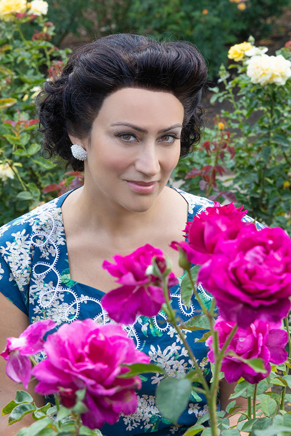 Eden Espinosa appears as Mamí in The Gardens of Anuncia. Photo by Jim Cox.